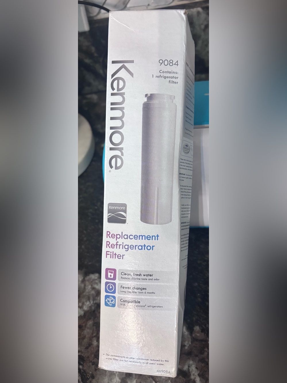 Kenmore Replacement Refrigerator Filter 9084 - White